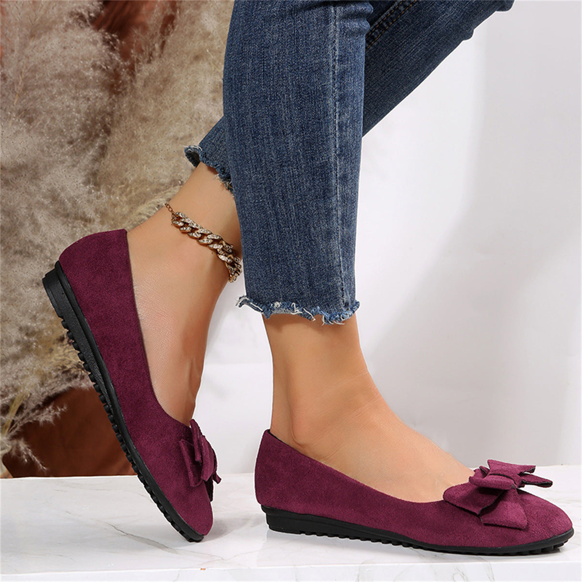 Ballerines élégantes pour femme au style chic. - 3