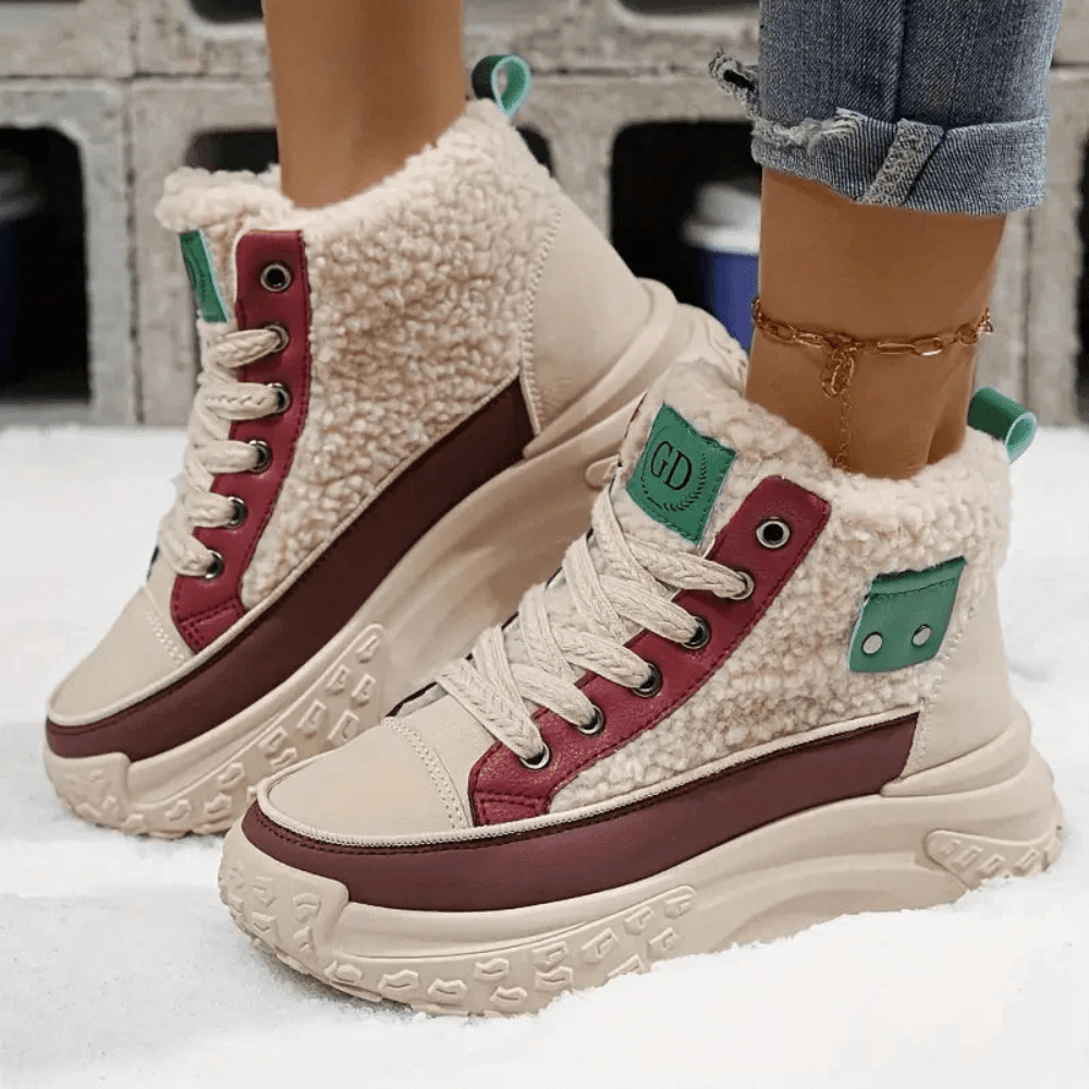 Bottes femme montantes, confortables et élégantes. 1