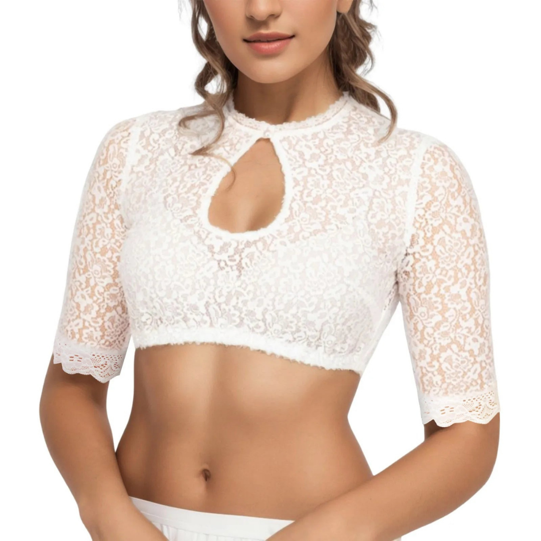 Chemisier femme au style traditionnel élégant. - 3