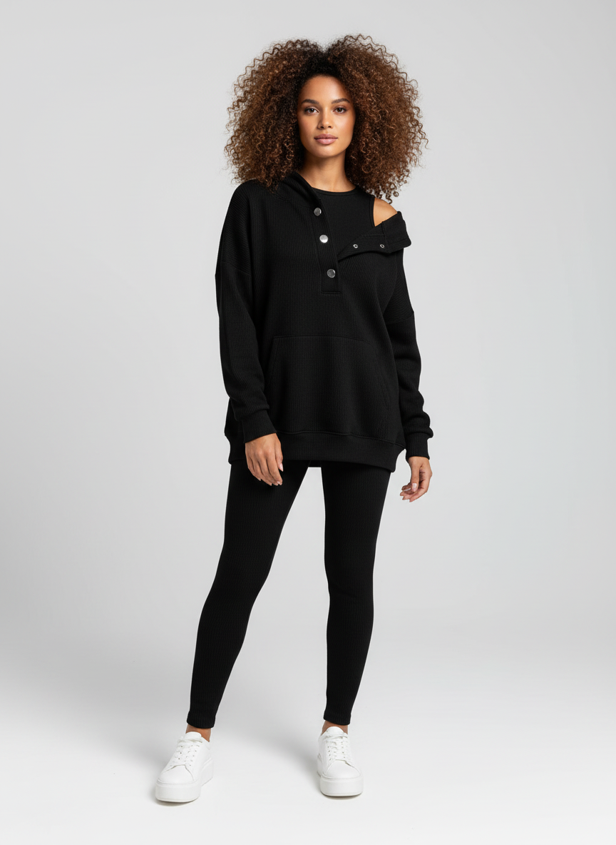 Ensemble de maison, coupe confortable, design élégant. - 1