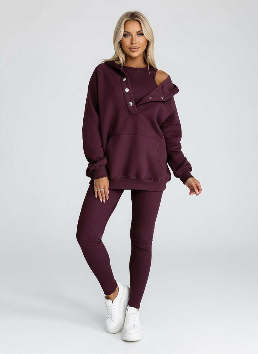 Ensemble de maison, coupe confortable, design élégant. - 3