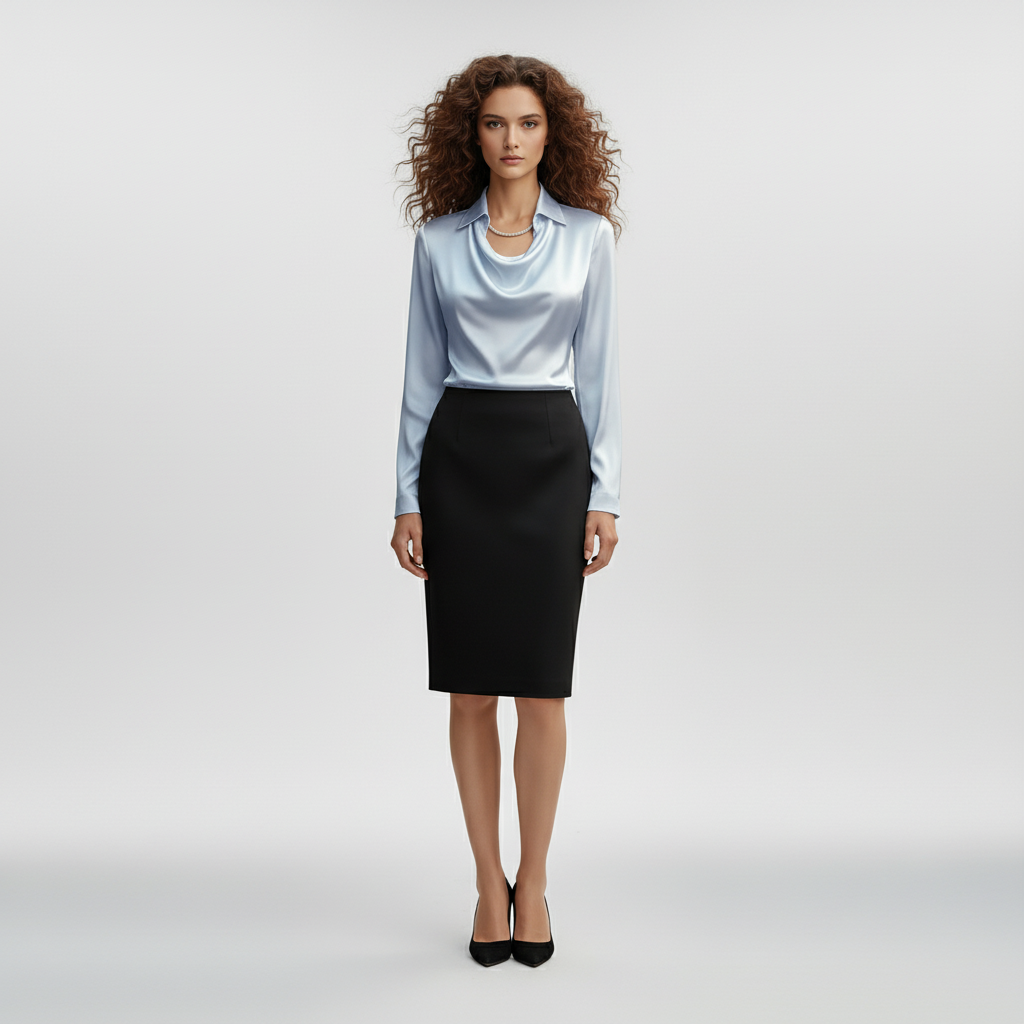 Haut chic, élégant et fluide, parfait pour des occasions formelles. - 4