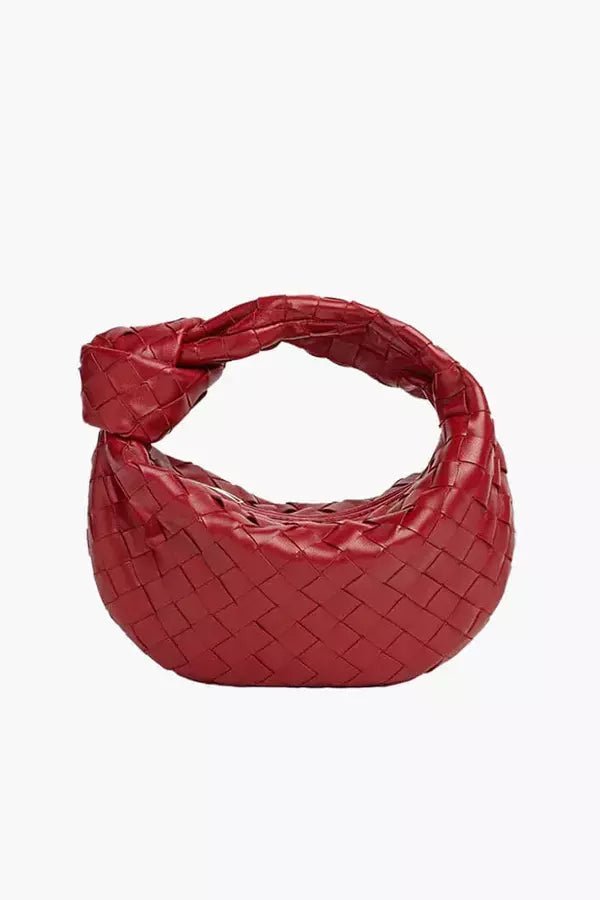 Mini sac bandoulière femme au design tissé, élégant et pratique. - 8