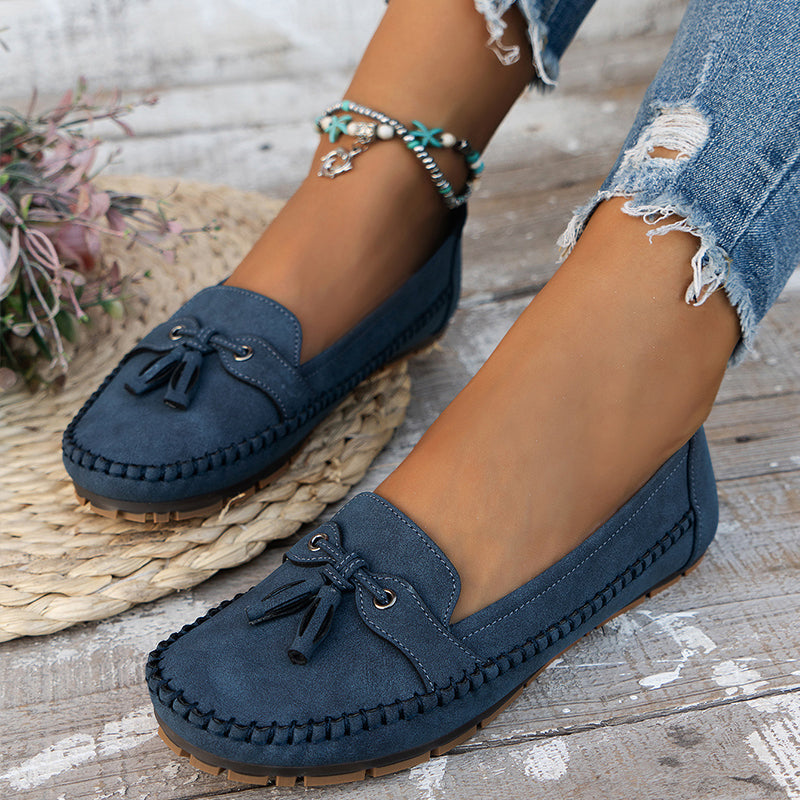Mocassins vintage chic à confort orthopédique pour un style élégant. 0