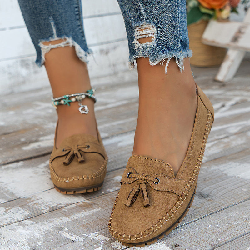 Mocassins vintage chic à confort orthopédique pour un style élégant. 3