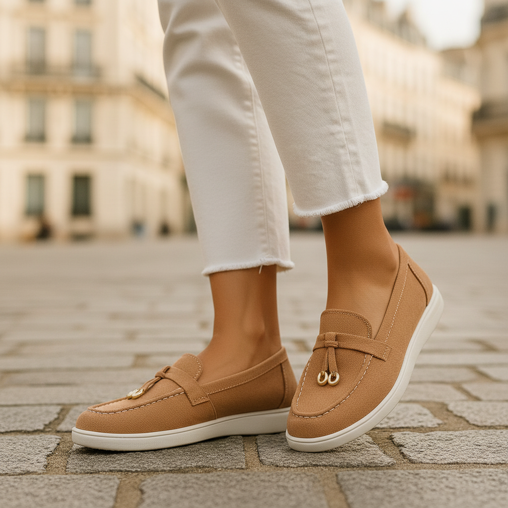 Mocassins femme élégants à enfiler avec un design intemporel. - 3