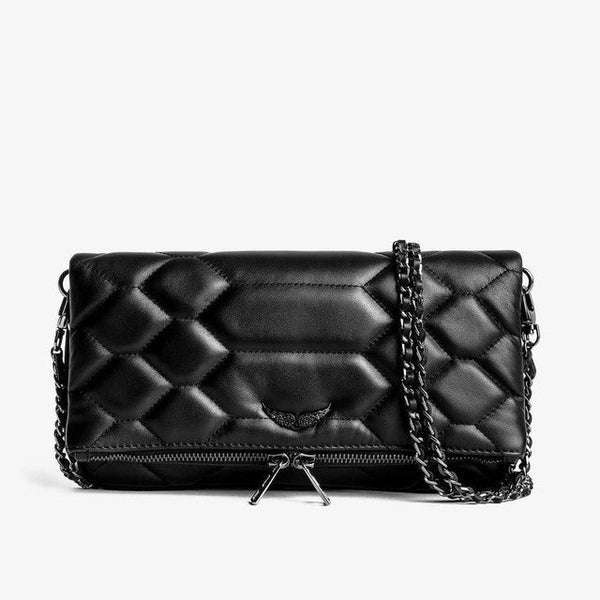 Pochette élégante au design intemporel avec fermeture zip. - 2
