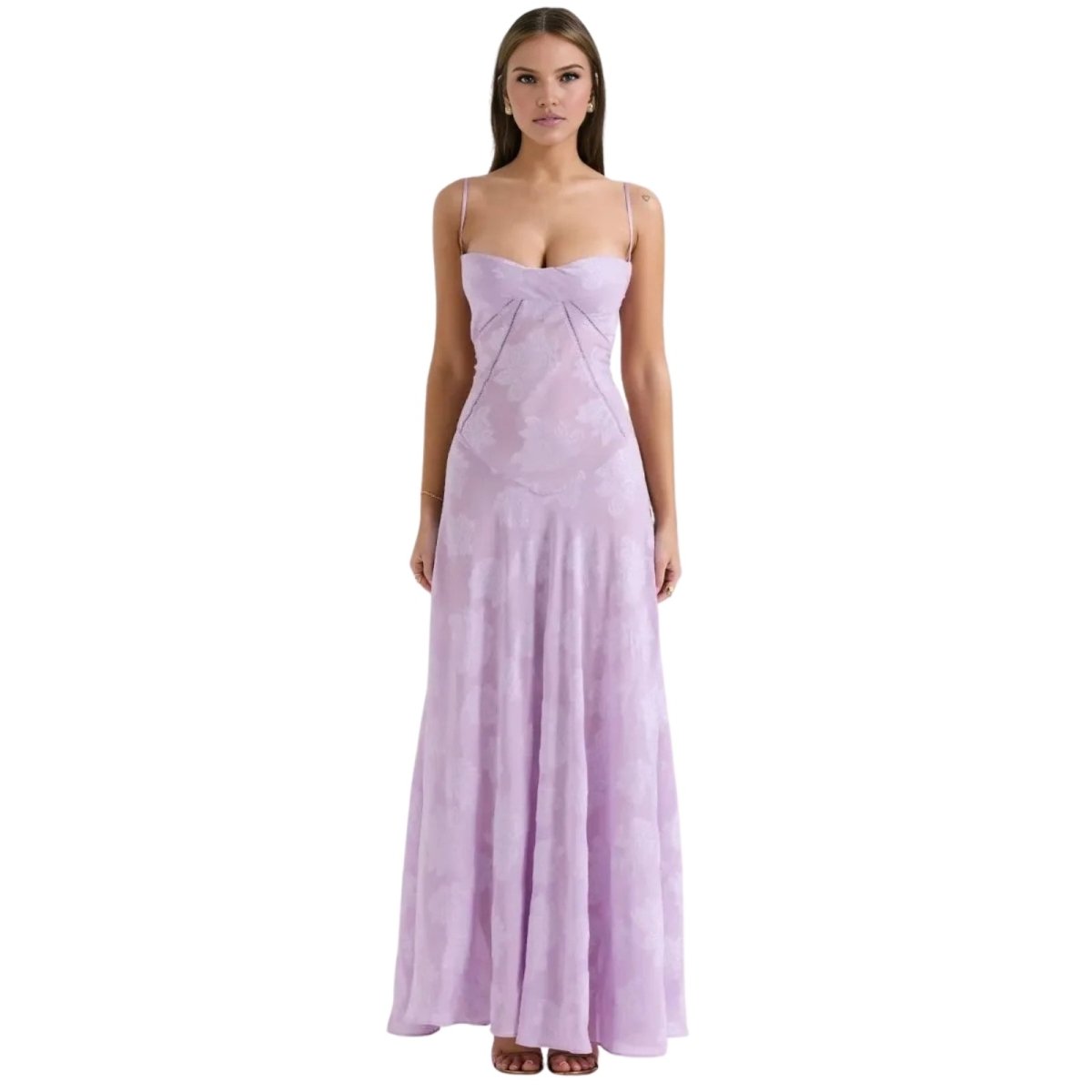 Robe bustier structurée avec détails de corset ajustable. 10