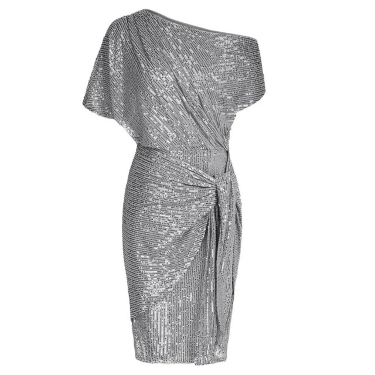 Robe de soirée élégante avec fente chic. - 10