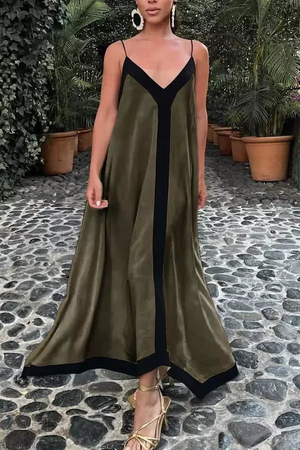 Robe longue élégante, silhouette sculptée et design moderne. 0