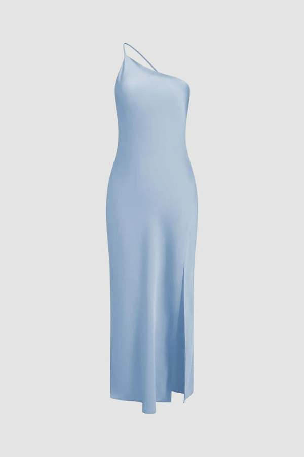 Robe maxi élégante avec dos nu et fente chic. 5