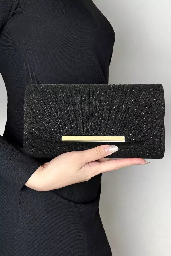 Sac à main femme élégant avec paillettes et bandoulière ajustable, idéal pour les sorties. - 2