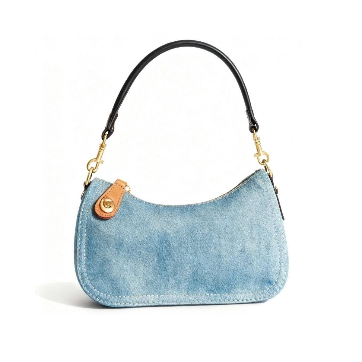 Sac à main femme, sac baguette chic et structuré. - 1