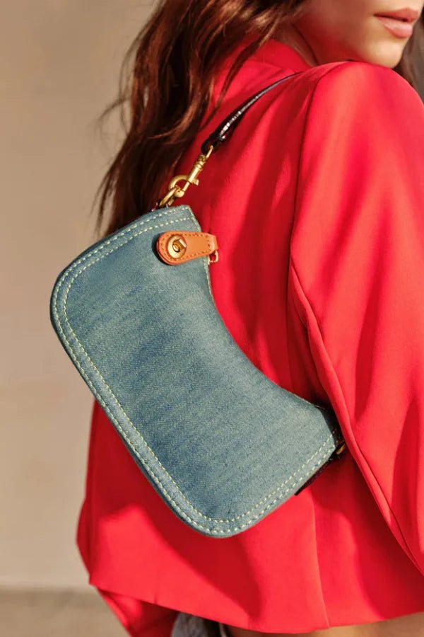 Sac à main femme, sac baguette chic et structuré. - 2