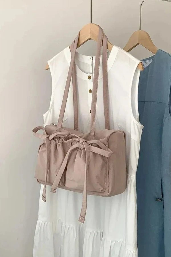 Sac à main noué, élégant et spacieux pour femme. - 3