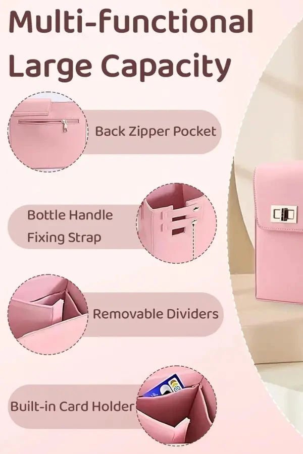 Sac bandoulière élégant et spacieux pour femme, idéal pour les sorties. - 8