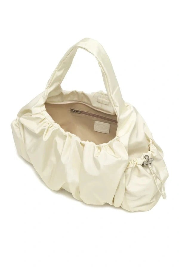 Sac bandoulière femme au design plissé, chic et polyvalent. - 9