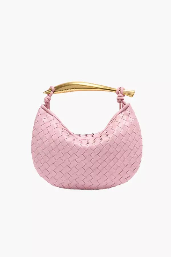 Sac bandoulière femme au design tissé chic et élégant. - 3