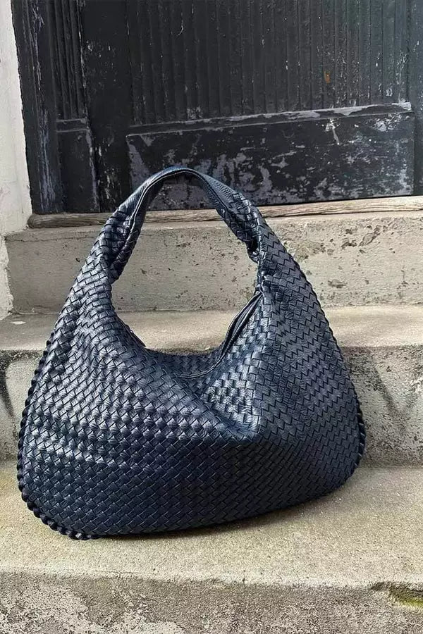 Sac bandoulière femme, tissé élégant, spacieux et pratique. - 7