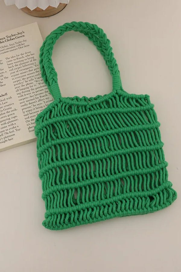 Sac fourre-tout femme au design tissé élégant et à la silhouette spacieuse. - 7