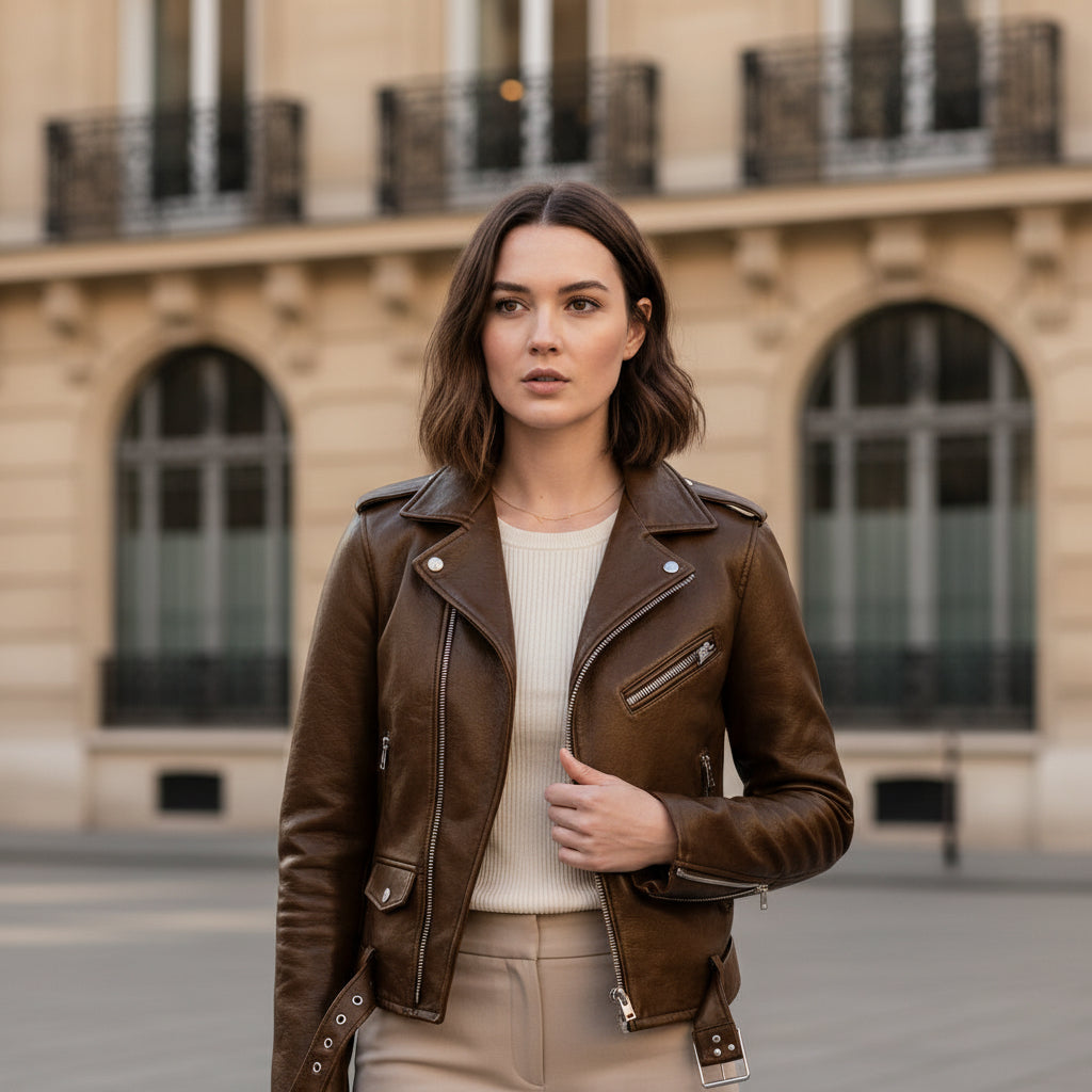 Veste femme structurée, élégance moderne. - 1