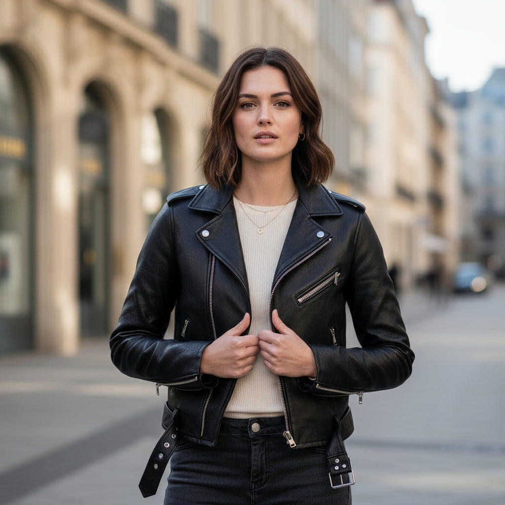 Veste femme structurée, élégance moderne. - 2