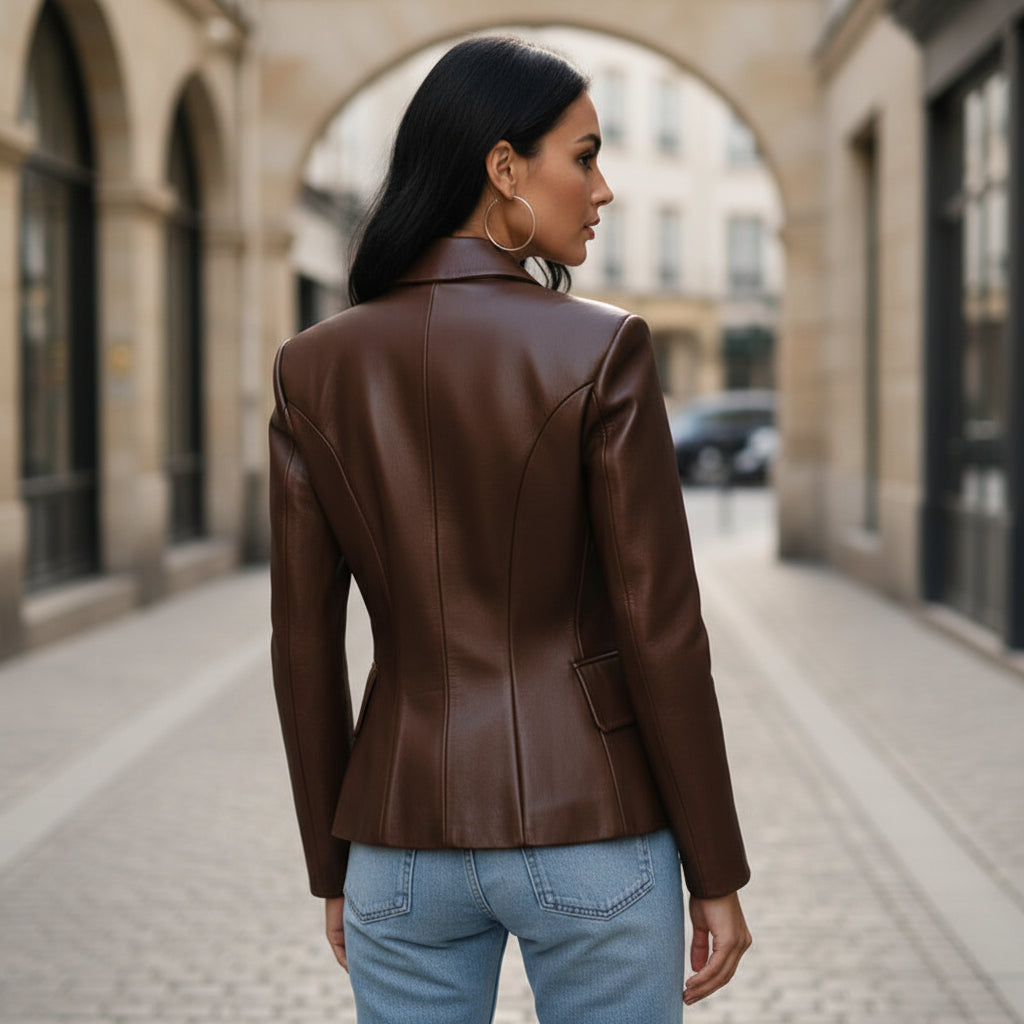 Veste blazer femme élégante et polyvalente. - 3