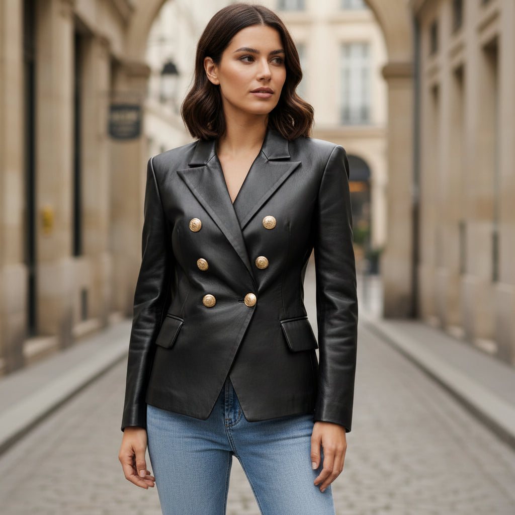 Veste blazer femme élégante et polyvalente. - 5