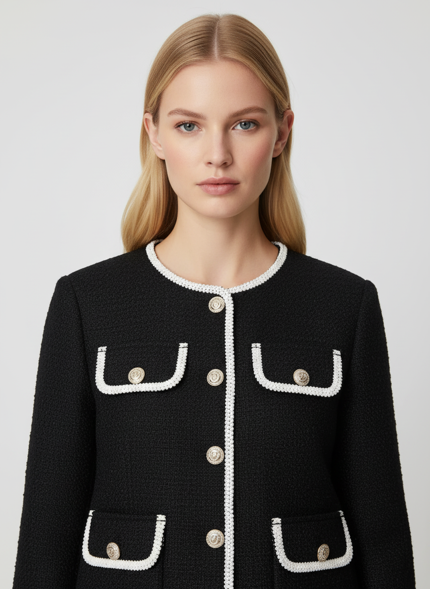 Veste courte élégante et légère pour femme. - 1