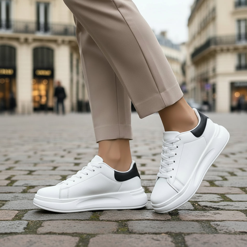 Baskets femme au style décontracté avec soutien orthopédique. - 5