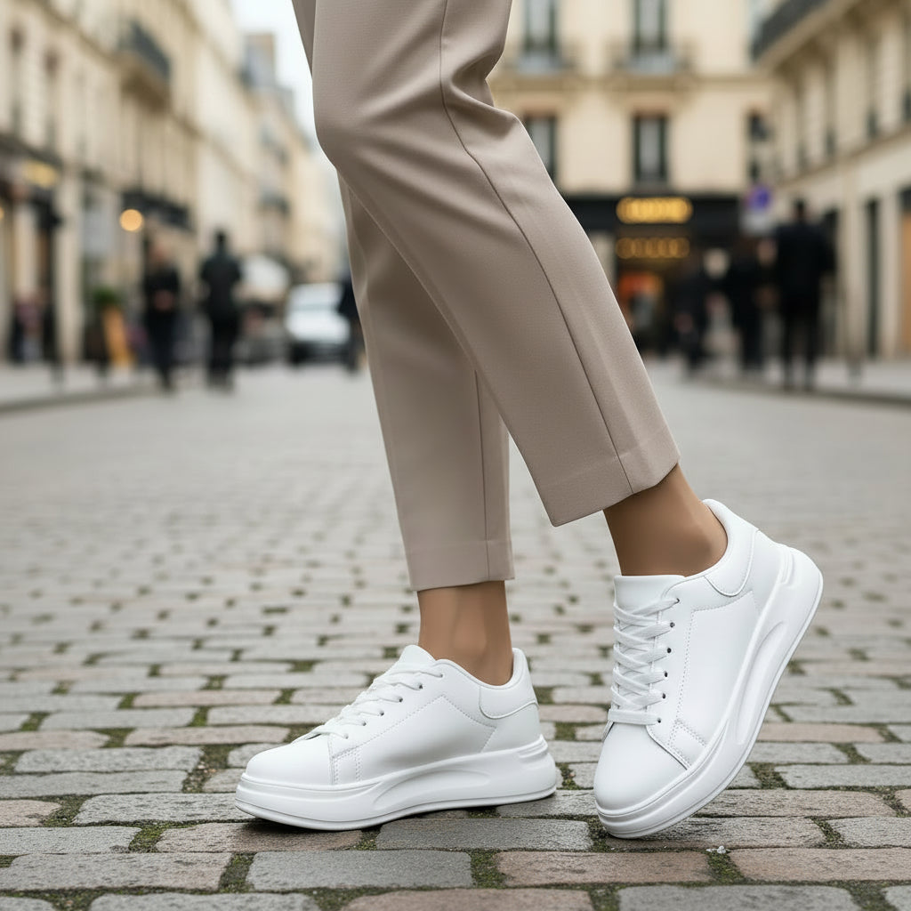 Baskets femme au style décontracté avec soutien orthopédique. - 1