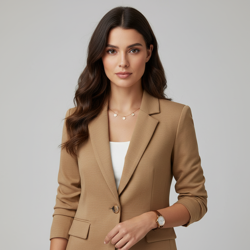 Blazer femme élégant et cintré. - 2