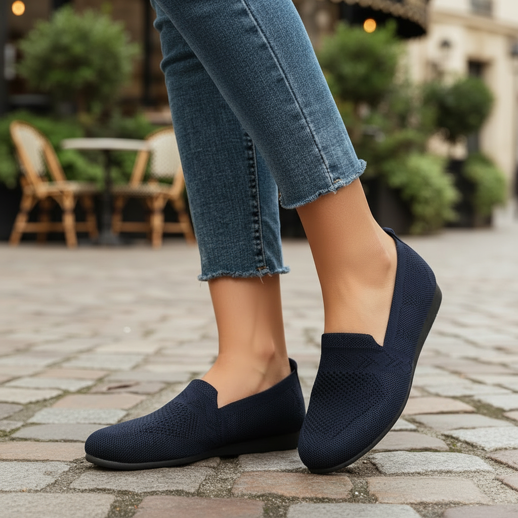 Chaussures slip-on élégantes au design confortable et pratique. - 4