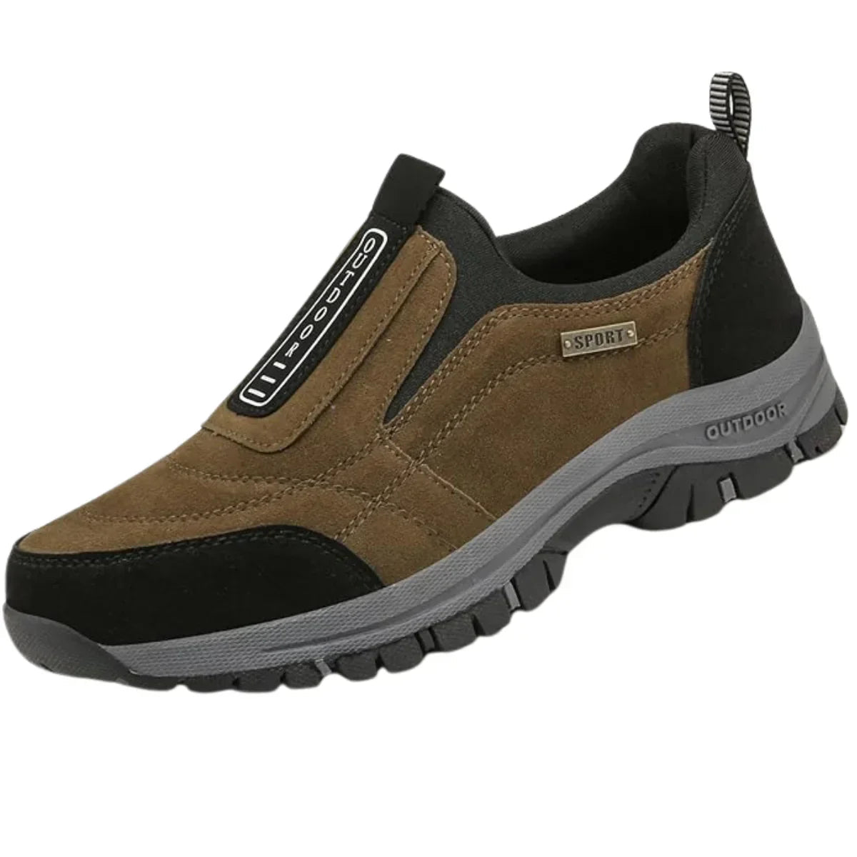 Chaussures de marche orthopédiques, silhouette ergonomique, style décontracté. 4