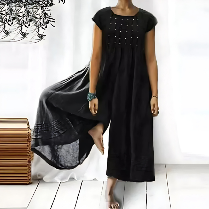Combinaison moderne femme, silhouette structurée et élégante. - 2