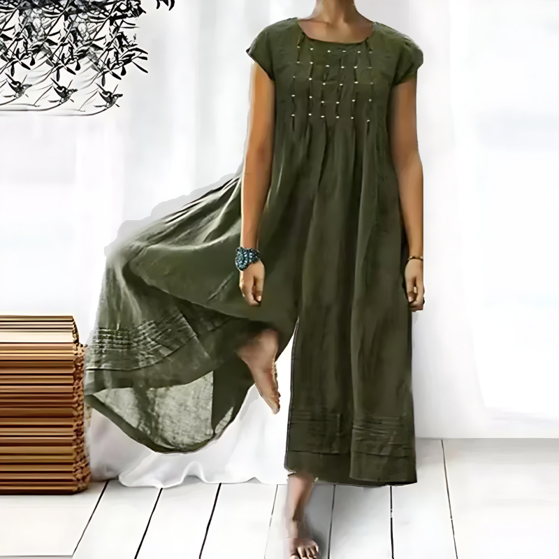 Combinaison moderne femme, silhouette structurée et élégante. - 3