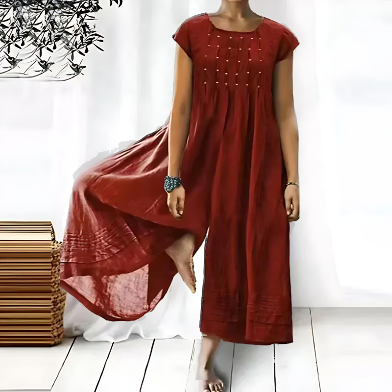 Combinaison moderne femme, silhouette structurée et élégante. - 5