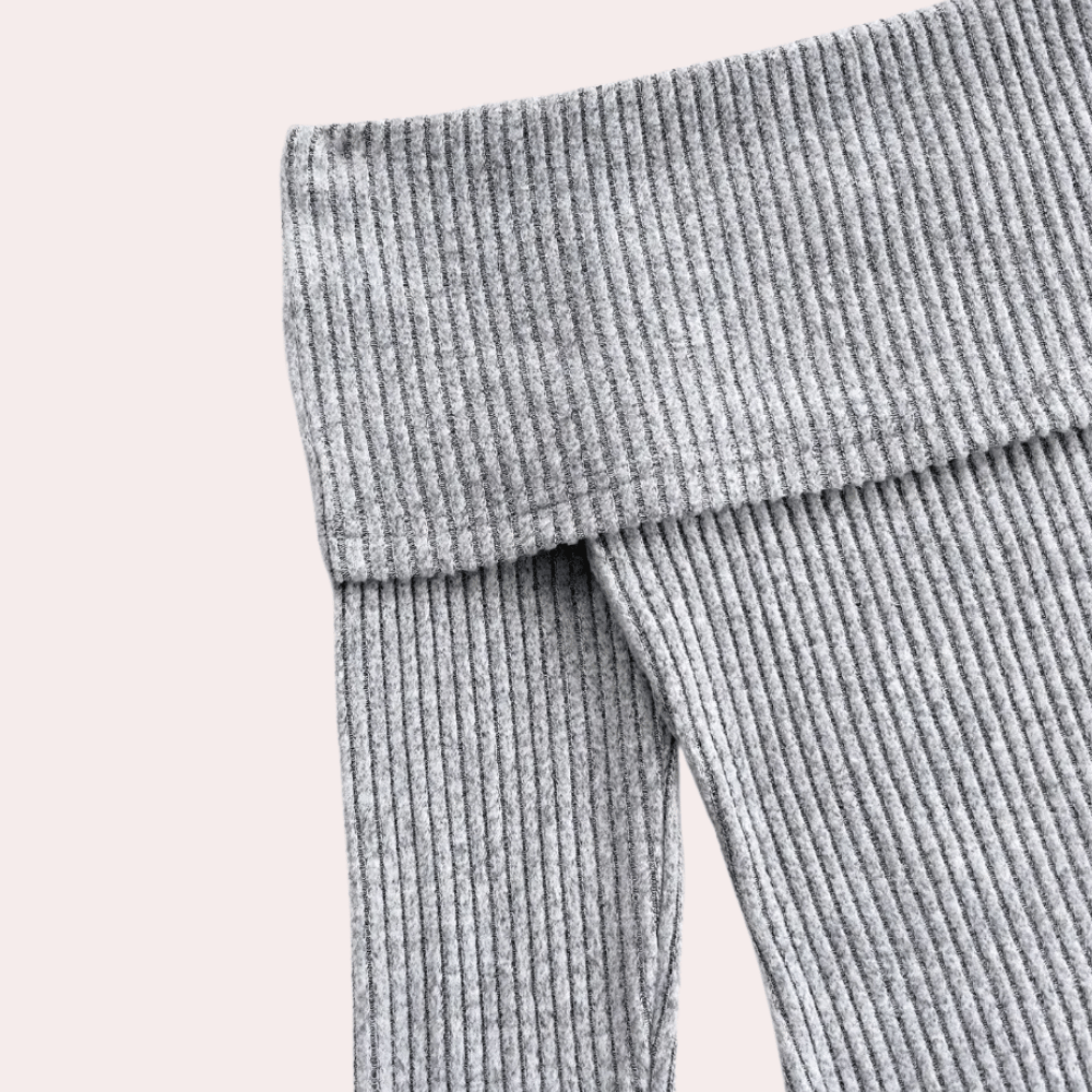 Combishort d'été fluide avec col épaules dénudées pour femme. - 5