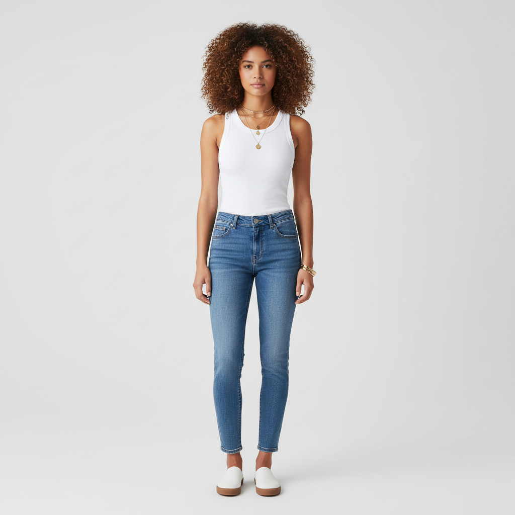 Débardeur femme à dos nageur élégant, style décontracté. - 1