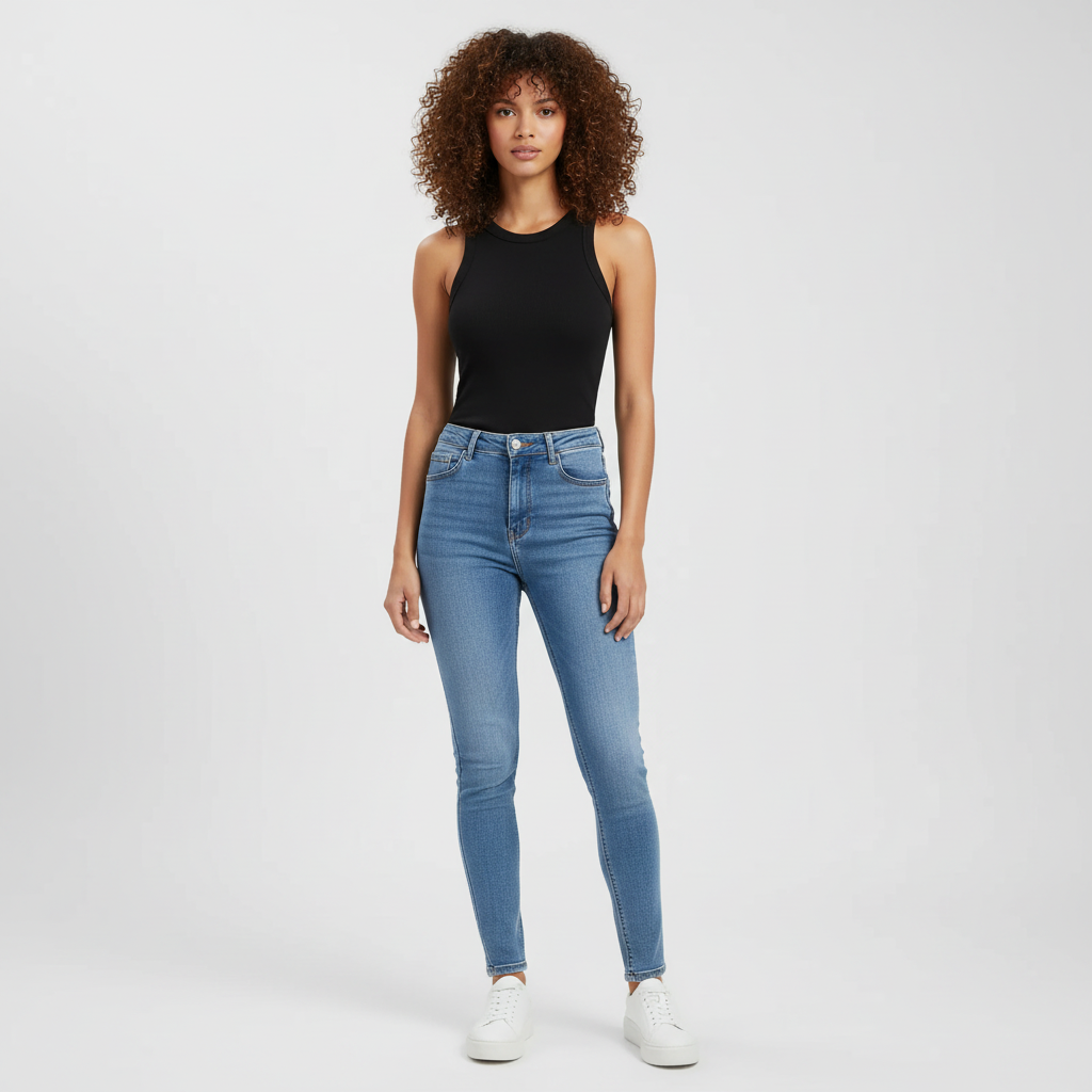 Débardeur femme à dos nageur élégant, style décontracté. - 3