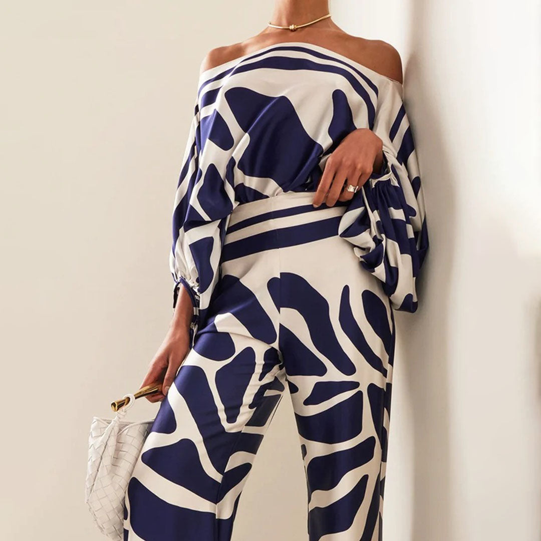 Ensemble tailleur femme, coupe fluide élégante et confortable. - 4