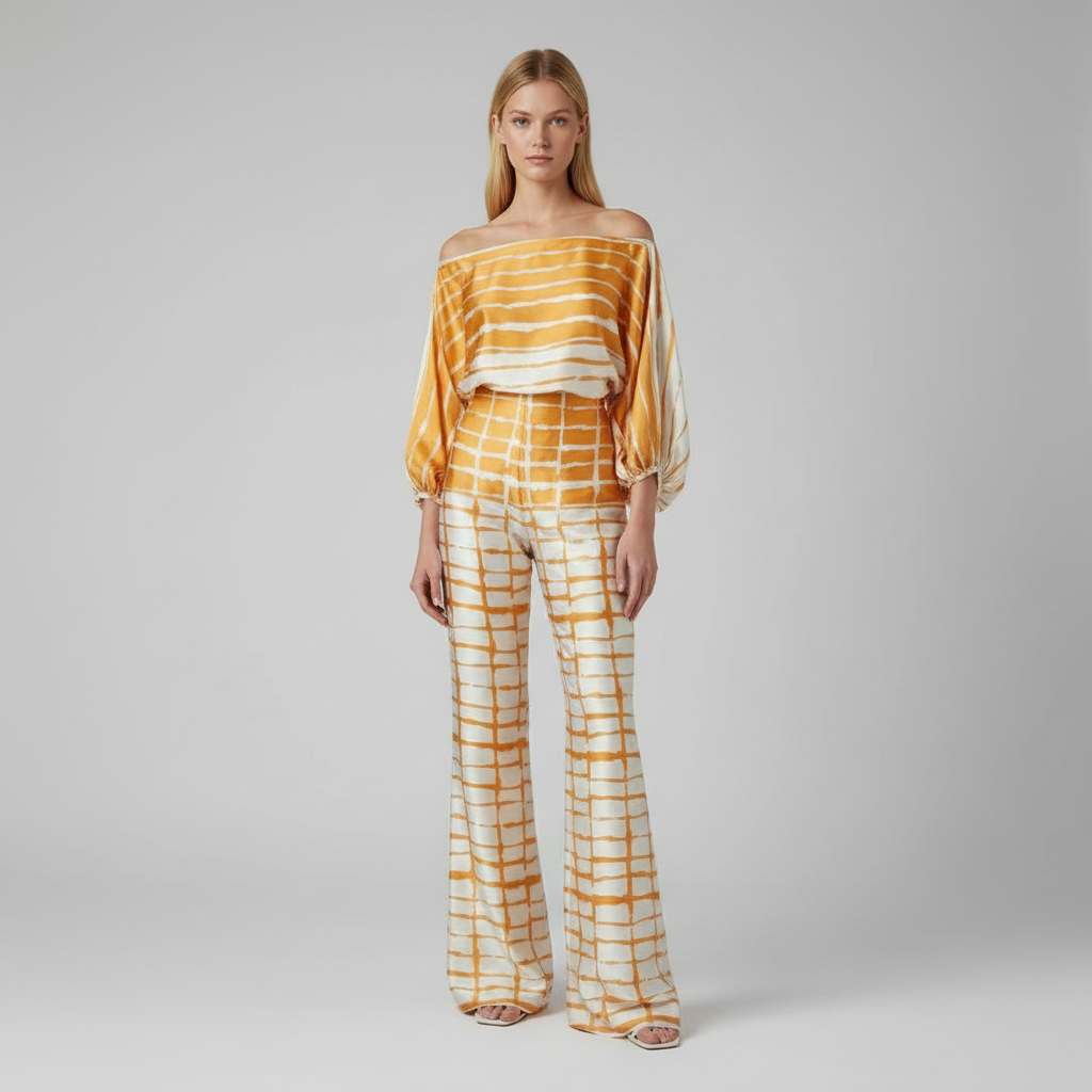 Ensemble tailleur femme, coupe fluide élégante et confortable. - 6