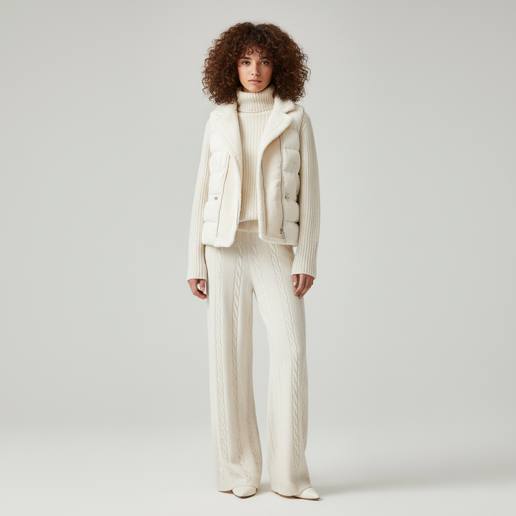 Ensemble tailleur femme, coupe ajustée moderne et chic. - 1