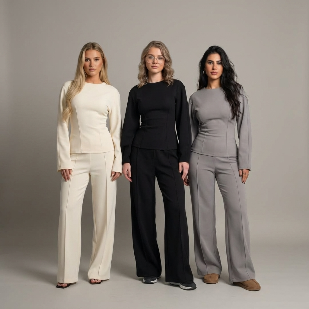 Ensemble tailleur femme, coupe flatteuse, design élégant. - 8