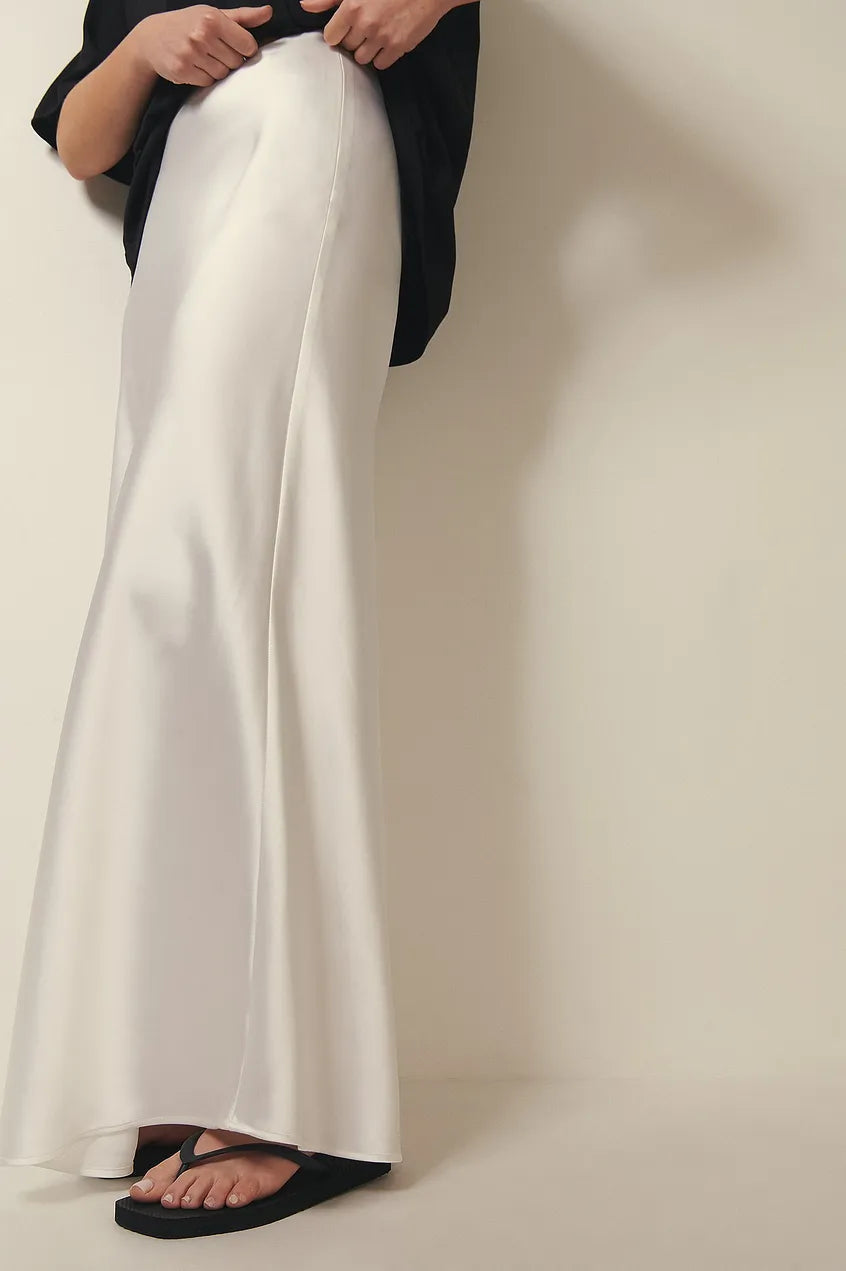 Jupe mi-longue taille haute élégante. - 8