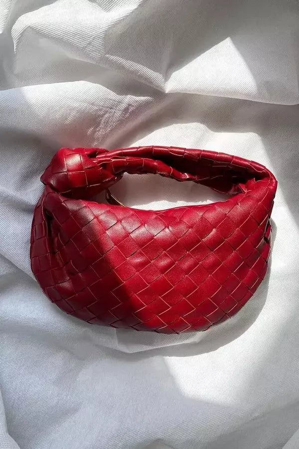 Mini sac bandoulière femme au design tissé, élégant et pratique. - 7