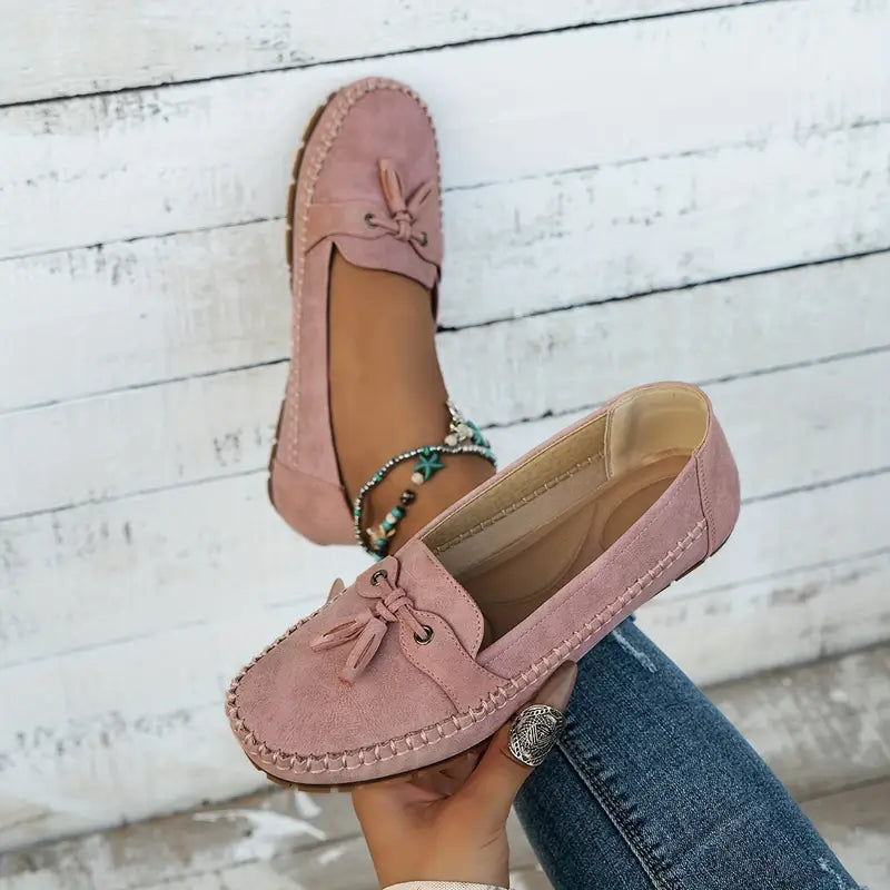 Mocassins vintage chic à confort orthopédique pour un style élégant. 2