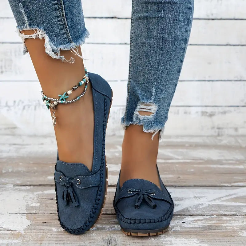 Mocassins vintage chic à confort orthopédique pour un style élégant. 4