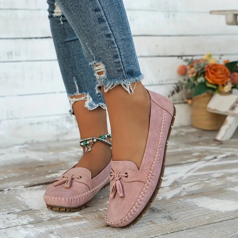 Mocassins vintage chic à confort orthopédique pour un style élégant. 6