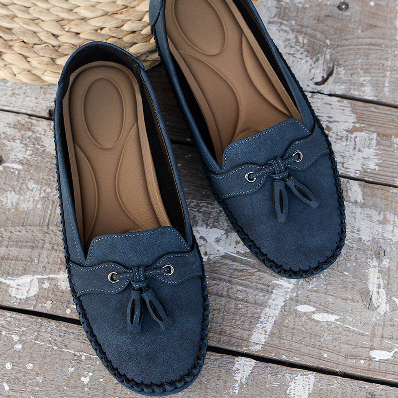 Mocassins vintage chic à confort orthopédique pour un style élégant. 8